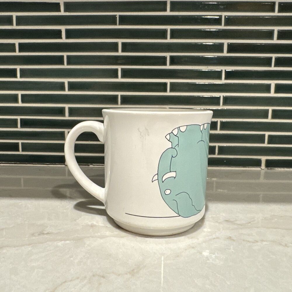 Vintage Sandra Boynton "Go For It!" Ceramic Coffee Mug